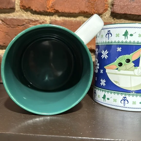 Star Wars Blue and White Ceramic Mugs Set of Two - Picture 3 of 4